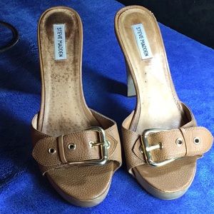 Wooden Steve Madden Heels